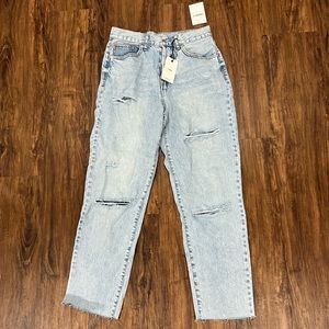 Light Denim Forever 21 Mom Jeans